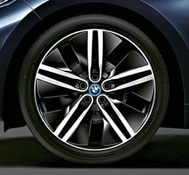 Z tego cztery wzory oferowane są tylko w nowym BMW i3, a dwa tylko w BMW i3s.