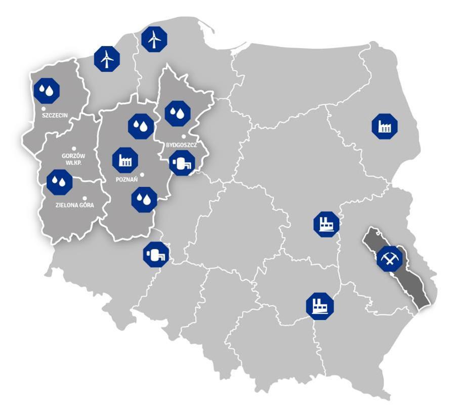 W ramach Enei tworzymy obszar wydobywczo-wytwórczy Kozienice-Bogdanka-Połaniec Elektrownia Kozienice Elektrownia Połaniec 0,5 GW Elektrociepłownia Białystok, MEC Piła, PEC Oborniki, PEC