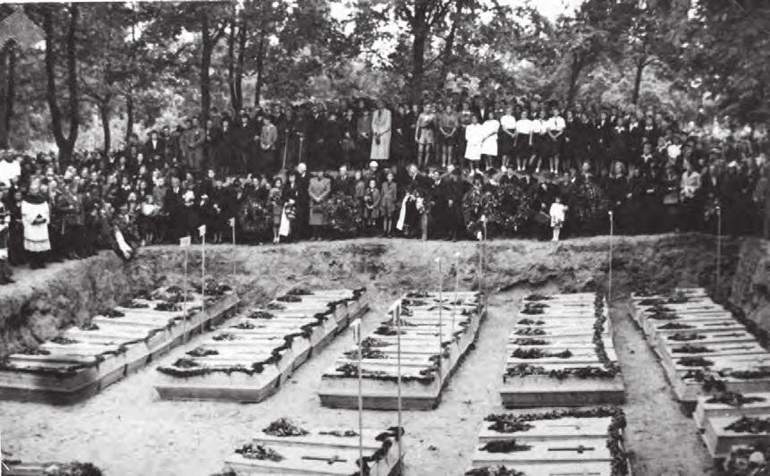 Ekshumacje w Kościerzynie, 1945