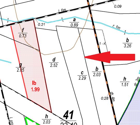 Zadanie 9. Na leśnej mapie numerycznej pododdziały oznaczone są małymi literami z pominięciem litery e l v z Zadanie 10.