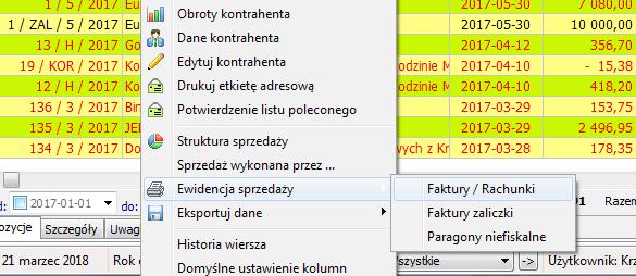 Aby skontaktować się z kontrahentem w sprawie należności możesz w szybki sposób uzyskać dane kontaktowe.