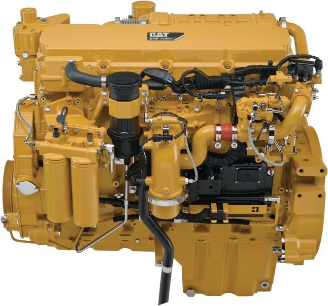 Silnik Cat C13 ACERT spełnia wymagania norm emisji spalin Stage IV (UE), a zastosowane rozwiązania nie zakłócają przebiegu pracy. Wystarczy włączyć silnik i rozpocząć pracę.