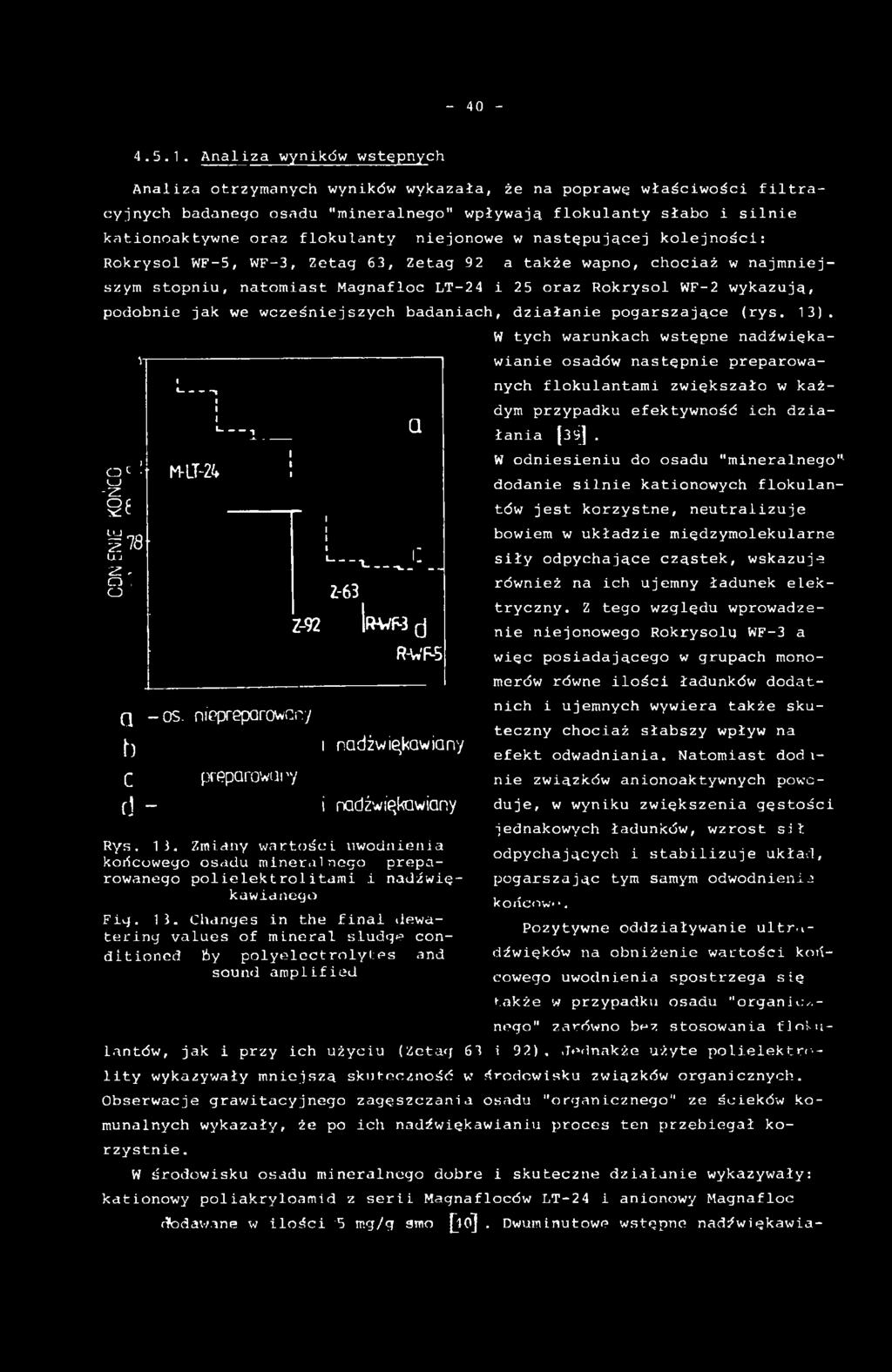 pogarszające (rys. 13). dodawane w ilości "5 mg/g srno [40]. Dwuminutowe wstępne nadźwiękawiaq -os.