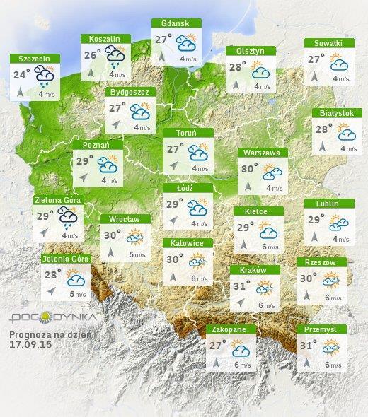 METEOROGRAMY dla głównych