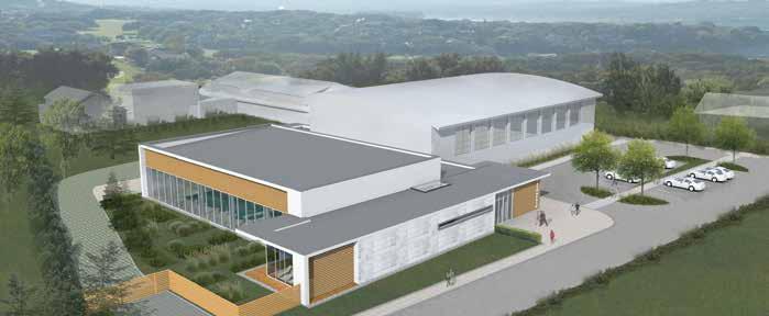 Projekt obejmuje rozbudowę budynku łącznika w celu wydzielenia dwóch pracowni (przyrodniczej i matematycznej), rozbudowę kompleksu sportowego działającego przy szkole poprzez budowę nowej krytej