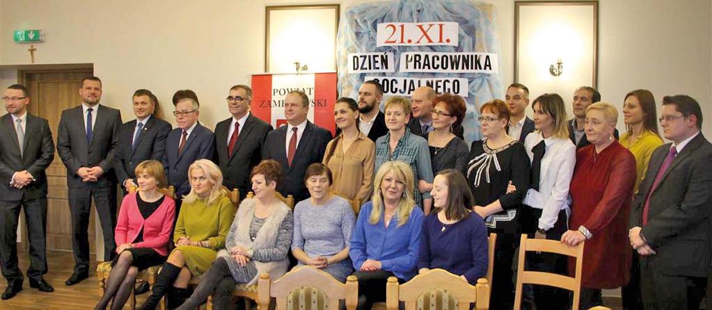 Nr 4/2017 13 Dzień Pracownika Socjalnego 21 listopada w Centrum Placówek Opiekuńczo Wychowawczych w Zambrowie zorganizowano Dzień Pracownika Socjalnego.