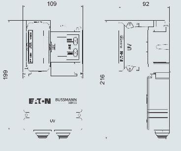 6080SP Jednobiegunowa 60/80 A 60/80 240 V AC/415 V AC 10 10 100SP