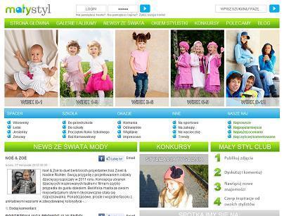 Lifestyl Malystyl.pl Serwis poświęcony modzie dziecięcej.
