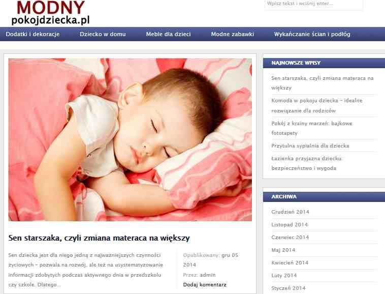 Design Modny-pokojdziecka.pl Wszystko o aranżacji pokoju dziecięcego.