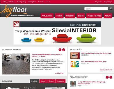 Design Myfloor.pl Serwis z branży wnętrzarskiej, poświęconego wszystkiemu, co jest związane z podłogami.