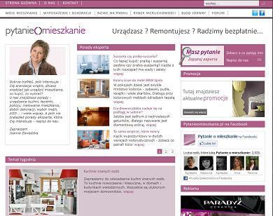 Design Pytanieomieszkanie.pl Portal zawierający szeroki zakres porad i tematów związanych z urządzaniem mieszkań i ich wyposażeniem, remontami oraz innowacjami.
