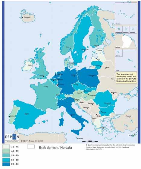 10 Powiązania funkcjonalne... wielkość ośrodków i ich pozycję w krajowym systemie osadniczym; lokalizację; powiązania wzajemne (connectivity).