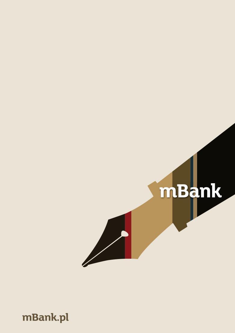 Taryfa prowizji i opłat bankowych mbanku SA