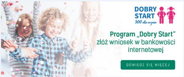 Jak wypełnić wniosek w Programie Dobry Start Wypełnienie wniosku w systemie internetowym Wniosek o świadczenie dobry start znajdziesz po zalogowaniu do systemu ebanknet, w menu Wnioski: Wyprawka 300+.