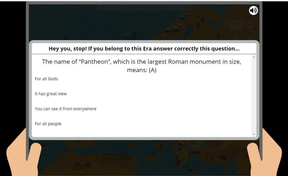 Quiz odbywa się zawsze, gdy gracze zostaną złapani przez Agentów Czasu podczas ich przemieszczania się przez kraje / terytoria.