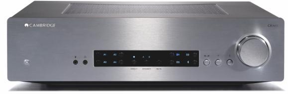 5 W, Wymiary (wysokość x szerokość x głębokość): 115 x 430 x 341 mm, Waga: 8,3 kg CXA80 WZMACNIACZ STEREOFONICZNY 4790 zł Moc wyjściowa: 80 WRMS przy obciążeniu 8 omów, 120 WRMS przy obciążeniu 4