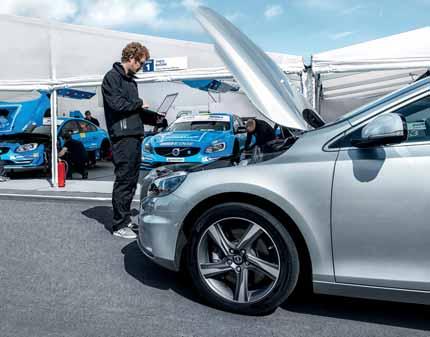 VOLVO XC90 33 Optymalizacja osiągów Polestar nowej generacji do nowych silników Drive-E zapewnia zupełnie nowe wrażenia podczas jazdy Twoim Volvo.