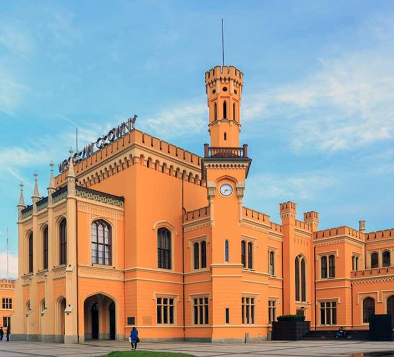 Realizacje z naszej stali Stal - tworzywo nowoczesnego świata Historyczny budynek dworca we Wrocławiu,