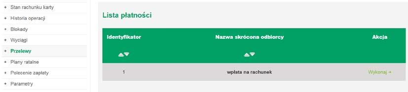 6. Jak znaleźć swoją kartę kredytową? C.