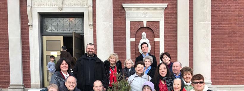 visits to beautiful parishes around Chicagoland.