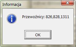 Str.49/55 Polecenie drukowania wyświetla okno podglądu wydruku, gdzie można sprawdzić wygląd tabliczki, ustawić parametry drukarki i uruchomić druk.