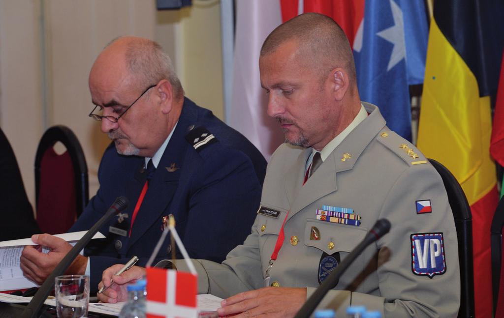 33 delegations from 24 states of the Alliance, Partnership for Peace, 7 commands, 1 centre and the Panel of NATO Military Police attended the meeting, which was so important for the entire NATO.