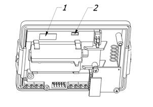 linkowych lub ołowianych łączących górną i dolną część obudowy przelicznika 1 1 Rys. 12.2. Plombowanie przetwornika qp = 0,6; 1; 1,5; 2,5 m 3 