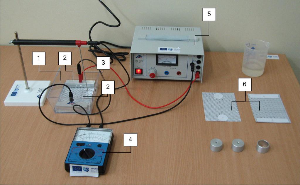 4 Ćwiczenie 8 Duże znaczenie praktyczne ma przypadek pola elektrycznego, powstającego między dwoma równoległymi, położonymi blisko siebie płaszczyznami, które są naładowane ze stałą gęstością