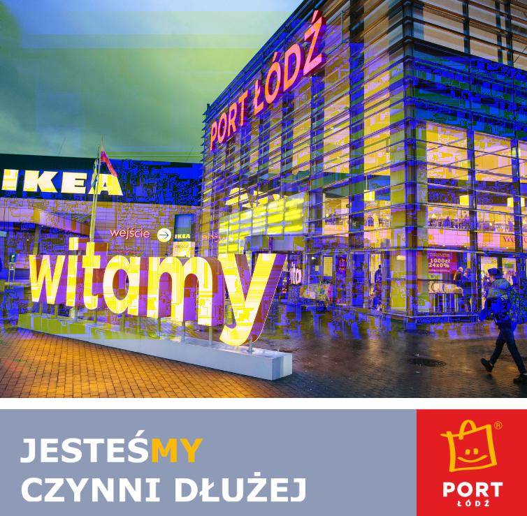 9/15 Port Łódź, ul. Pabianicka 245, fot. mat. Port Łódź Specjalne godziny otwarcia Portu Łódź: 18-22 grudnia (wtorek-sobota) 2018, godz. 10:00-22:00 23 grudnia (niedziela) 2018, godz.