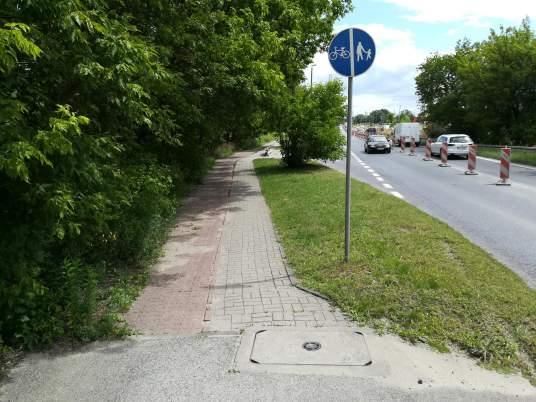 Wariant 1 Rozbiórka istniejącej nawierzchni i