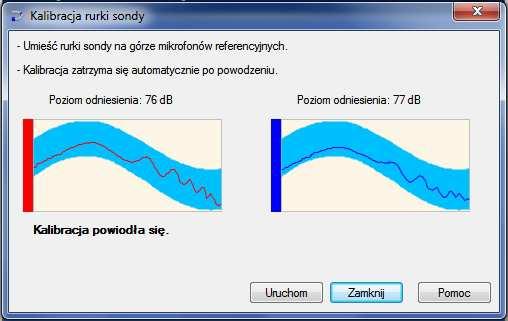 Dla pomiarów na sprzęgaczu 2cm 3 / w urządzeniu pomiarowym Wybierz [Komora pomiarowa], aby wykonać pomiary i dopasowanie do celu bezpośrednio na sprzęgaczu 2cm 3 / w urządzeniu pomiarowym.