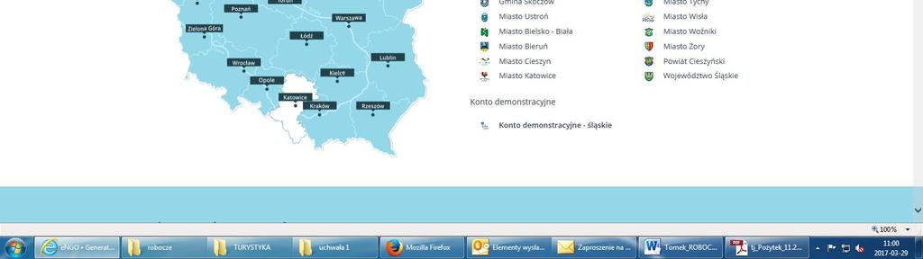 automatyczne generowanie zestawień), jak przyczynia się do eliminacji błędów formalnych, które mogą popełnić organizacje składając ofertę w sposób tradycyjny.