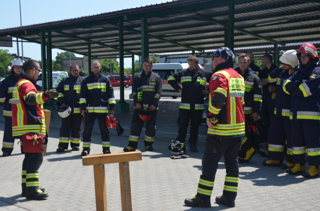 Spotkanie strażaków ratowników z całego kraju opiera się na wymianie wiedzy i doświadczeń, w zakresie ratowania poszkodowanych w wypadkach komunikacyjnych i łączy ich jeden wspólny cel, którym jest