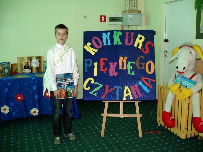 Konkurs adresowany był do uczniów klas I - VI. Uczestnicy zaprezentowali wcześniej przygotowany przez siebie tekst.