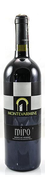 WINO CZERWONE WYTRAWNE 0,75L MIRO Rosso Marche IGT MIRO Rosso Marche IGT Wino czerwone wytrawne 0,75l Miro Rosso Marche IGT to flagowe wino czerwone winnicy Montevarmine stworzone ze szczepów: