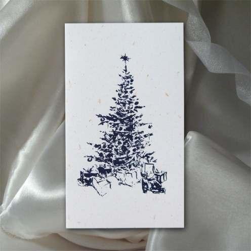 Kartka świąteczna K614 z białą kopertą rozmiar: zamknięta 107x185mm, otwarta