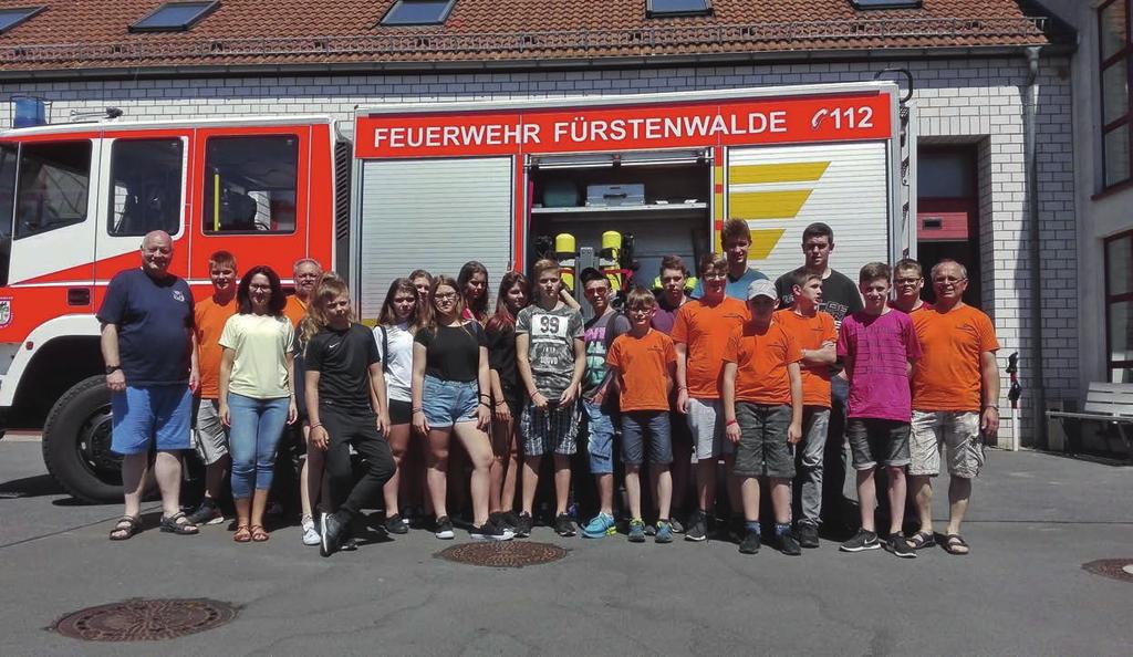 BIULETYN Powiatu SiedlECkiego Młodzieżowa współpraca OSP W ramach współpracy w zakresie pożarnictwa, w czasie tegorocznych wakacji na zaproszenie Związku