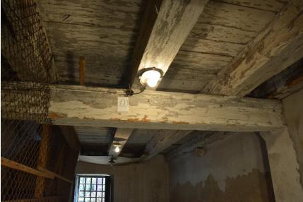 Fotografia nr 100 - Drewniane belki stropu nad parterem są porażone przez owada kołatka