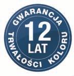 JEDYNE SYSTEMY RYNNOWE Z 12 ETNIĄ GWARANCJĄ NA TRWAŁOŚĆ KOORU Wzmocnione naroże Jego unikalne wyprofi lowanie zwiększa wytrzymałość kształtki Drobiny metali Materiał kształtek zawiera drobiny miedzi