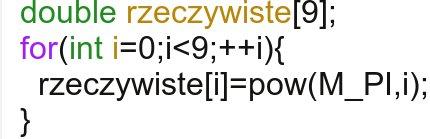 Przekazywanie tablicy do funkcji - przykład Wszystkie trzy funkcje