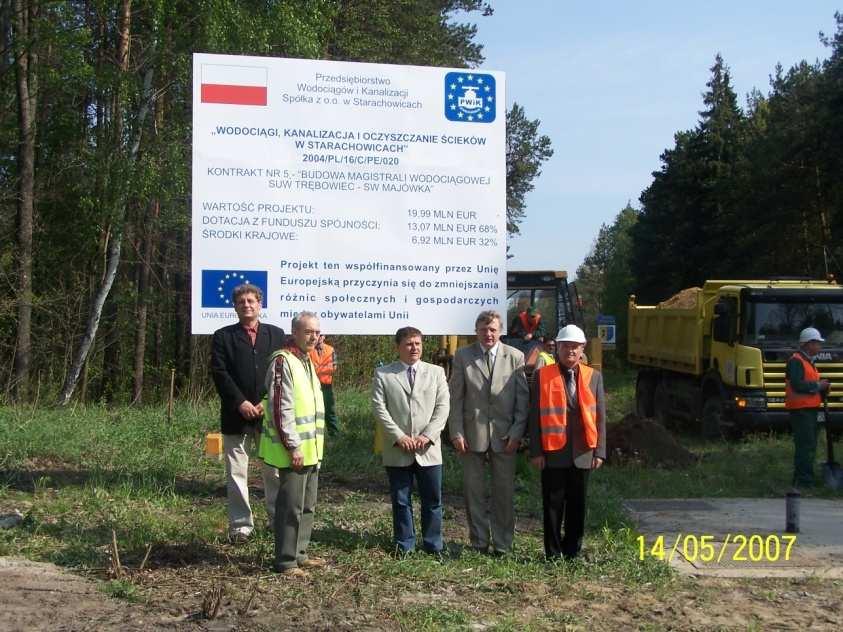 Budowa wodociągu jest częścią projektu wodno-ściekowego, nowa