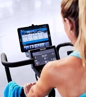 Trenażer fitness posiada wszystkie zaawansowane funkcje, których potrzebujesz do aktywnego i prozdrowotnego treningu.