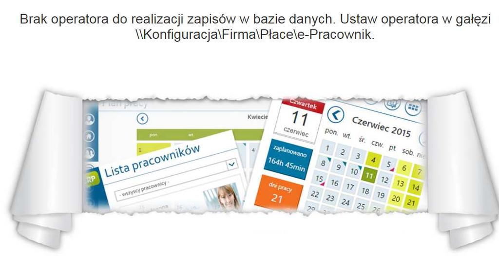 3 Pierwsze uruchomienie aplikacji Przed zalogowaniem do aplikacji należy ustalić operatora, w kontekście którego będą wykonywane zapisy w bazie danych systemu ERP.