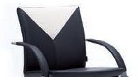Pro Fotel konferencyjny Fotel konferencyjny z niskim oparciem, standardowo wykonany na stelażu swobodnie odchylającym się malowanym z podłokietnikami stałymi metalowymi malowanymi proszkowo z