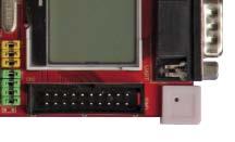 Transceiver podczerwieni Interfejs JTAG Zewnętrzna pamięć Flash i SRAM Dwie oddzielne linie zasilania 5 V; możliwość zasilania z USB Dodatkowo w zestawie: Oprogramowanie IAR Embedded Workbench for