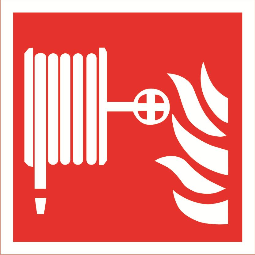 Zestaw sprzętu pożarniczego Stosowany dla uniknięcia podawania zestawu indywidualnych znaków określających sprzęt pożarniczy. 5. Gaśnica Stosowany do wskazania usytuowania gaśnicy 6.