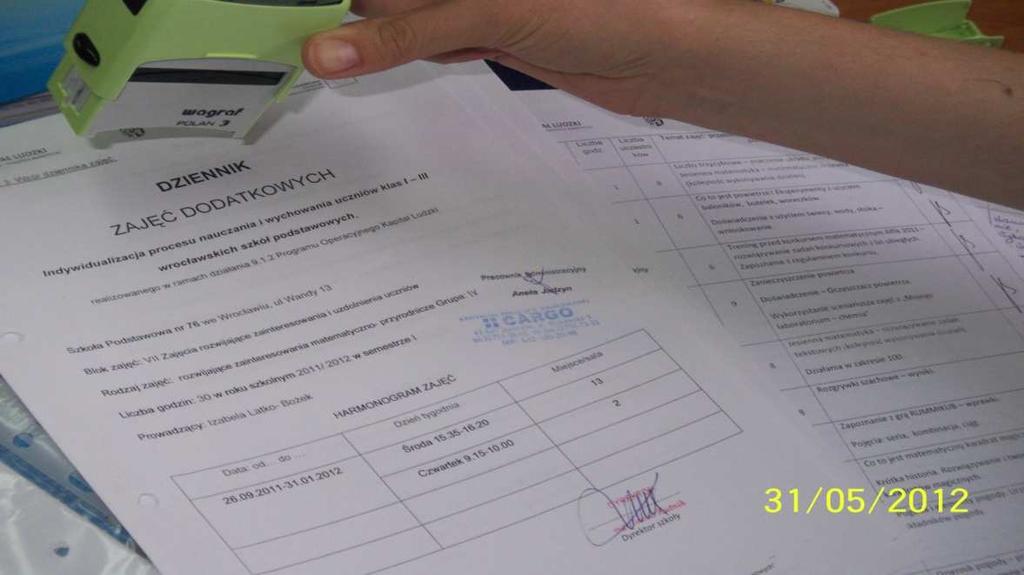 Ale po co nam ten projekt? Dla potwierdzenia, że dysponujemy b.