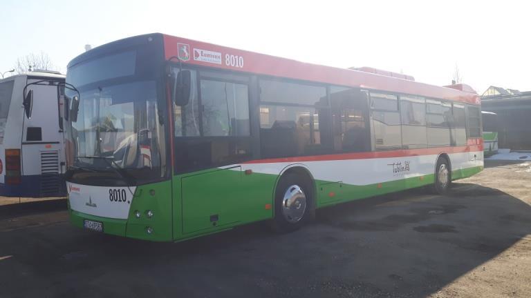 Solbus 4 autobusy MAZ 103 3 autobusy MAZ 203 pojazd