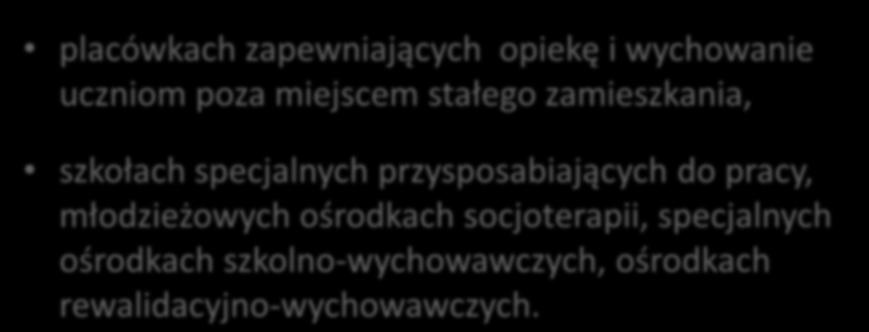 Ewaluacje problemowe wskazane przez Ministra Edukacji Narodowej będą realizowane w: (60%) placówkach zapewniających opiekę i wychowanie uczniom poza miejscem stałego