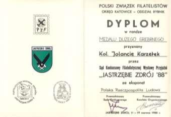 8 - osobowy Sąd Konkursowy Wystawy pod przewodnictwem Ryty Jurasz, obradując w dniach 11 12.